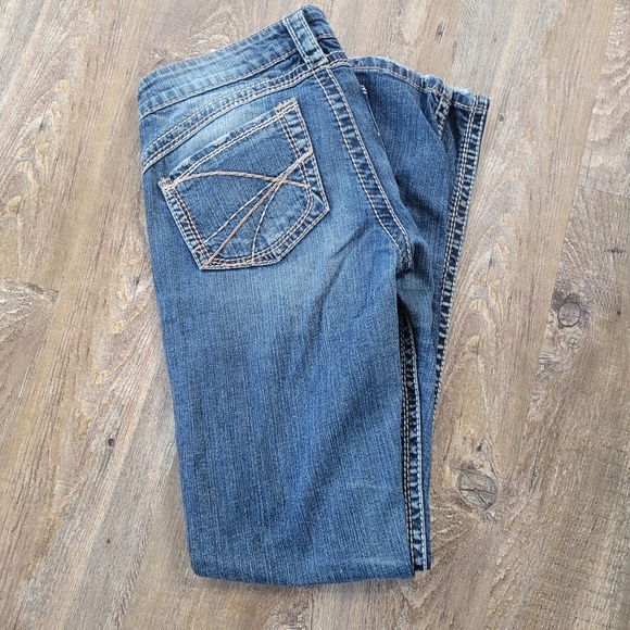 Ladies Silver Jeans - Picture 2 of 2